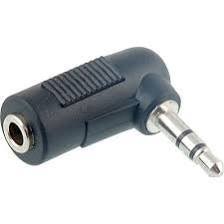 Hosa Right Angle Adaptor 3.5mm TRS to Same (GMP-272)