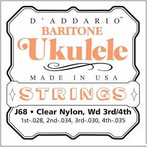 D’Addario Ukulele Baritone (J68)
