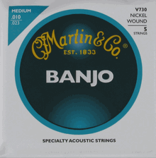 Martin Vega Banjo Strings (V730)