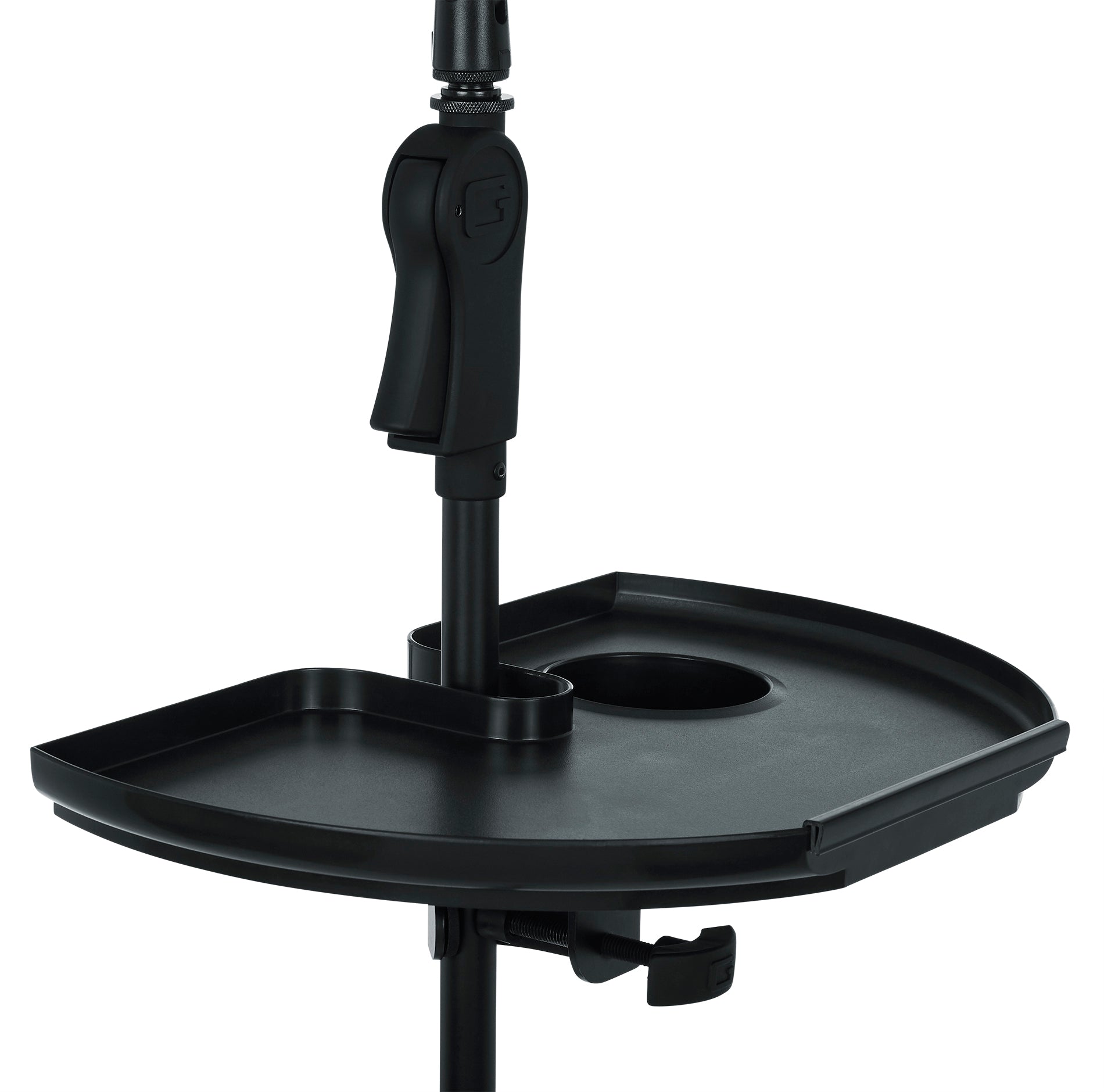 Gator Mic Stand Accessory Tray w/cup holder