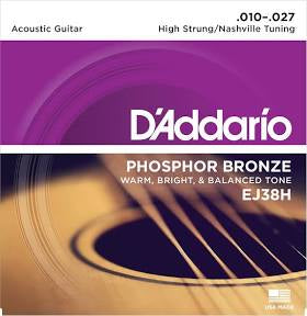 D’Addario Acoustic Guitar Strings Nashville (EJ38H)
