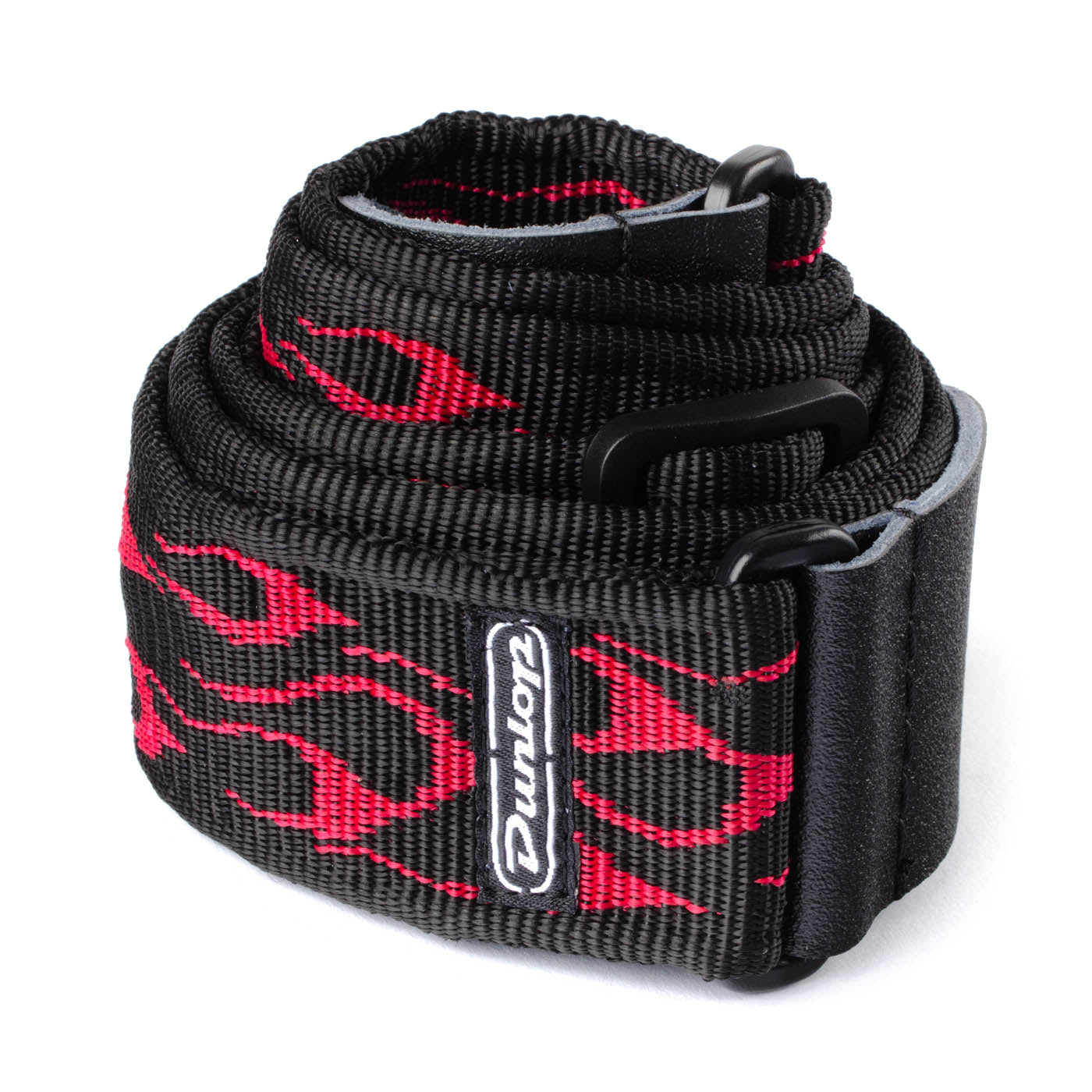 Dunlop Guitar Strap (Red Flame)