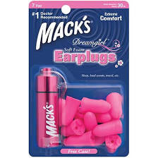Mack’s Dreamgirl Ear Plugs-Pink (937)