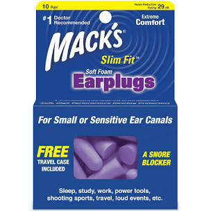 Mack’s Slim Fit Earplugs-Purple (917)