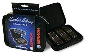 Hohner Hoodoo Blues Harmonicas (3pack)