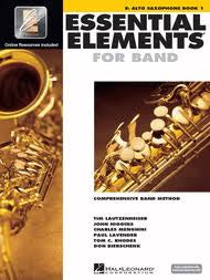Essential Elements Sax Book