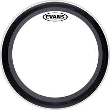 Evans 22” Bass Head EMAD Clear