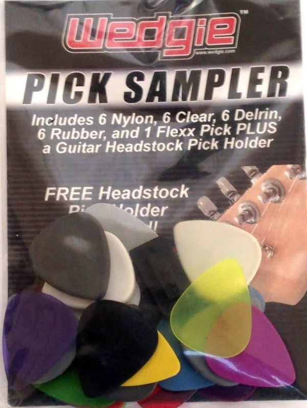 Wedgie Sample Pack Sticks Picks Strings Music